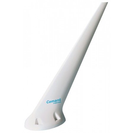 VHF GPS COMBO BLADE ANTENNA/TNC Connector and BNC Connector, 118-137MHz, 26.5 dB Gain, 50 Ohms, Gamma 1 GPS, 4 Hole Mount & a White Finish.  CI-2680-200