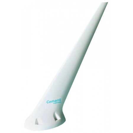 VHF XM WEATHER COMBO BLADE ANTENNA/BNC Connector and TNC Connector, 4 Hole Mount & a White Finish.  CI 2680-216