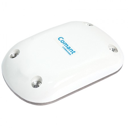 WAAS GPS ANTENNA/TNC Connector (female), 26.5 dB Gain, oval shape, glossy white CI 428-200