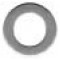 Washer/Stainless steel, #4, .032 NAS1149CN432R pack of 100