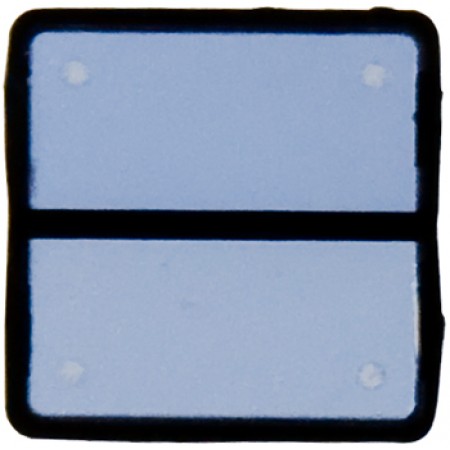 WHITE WHITE SPLIT FILTER PLATE 17012-4444