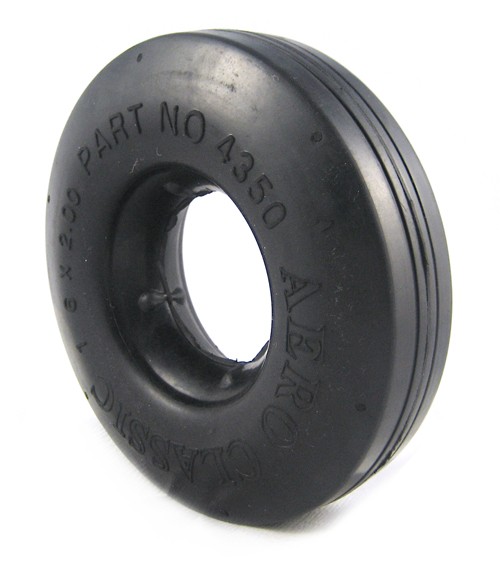 6X2 Aero Classic Solid Tailwheel Tire 6350