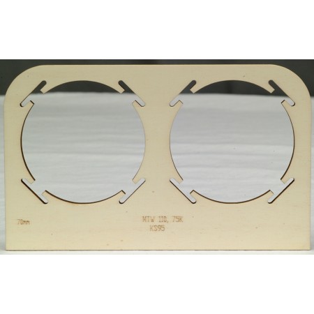 70mm Dual Ply Mounts DA EMD70