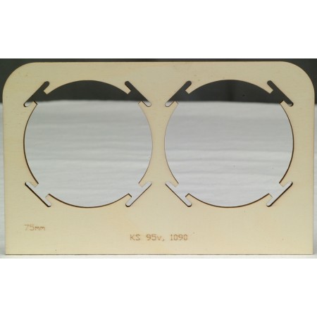 75mm Dual Ply Mounts DA EMD75