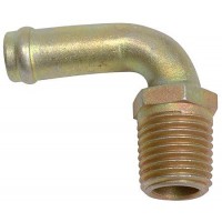90 Degree Elbow Fitting, 1/4 inch NPT x 3/8 inch Hose RA 1K1-4-6