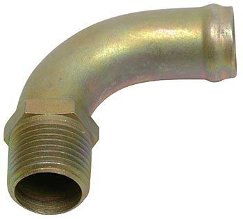 90 Degree Elbow Fitting, 3/8 inch NPT x 5/8 inch Hose Ra 1K1-6-10