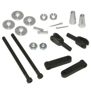 .91 & above Heavy Duty Adjustable Control Horn, 2 Pack Dub 913