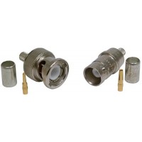 Amp BNC Connector, Male Crimp On, for RG58 Amp 225395-1 Amp BNC Connector, Male Crimp On, for RG58 Amp 225395-1