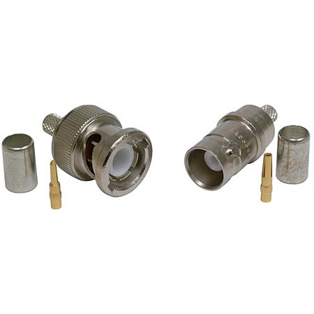 Amp BNC Connector, Male Crimp On, for RG58 Amp 225395-1 Amp BNC Connector, Male Crimp On, for RG58 Amp 225395-1