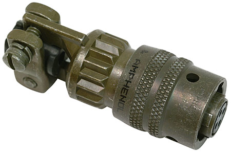 Amp Electric Gyro Plug, 4 pin Cannon Amp Gyro