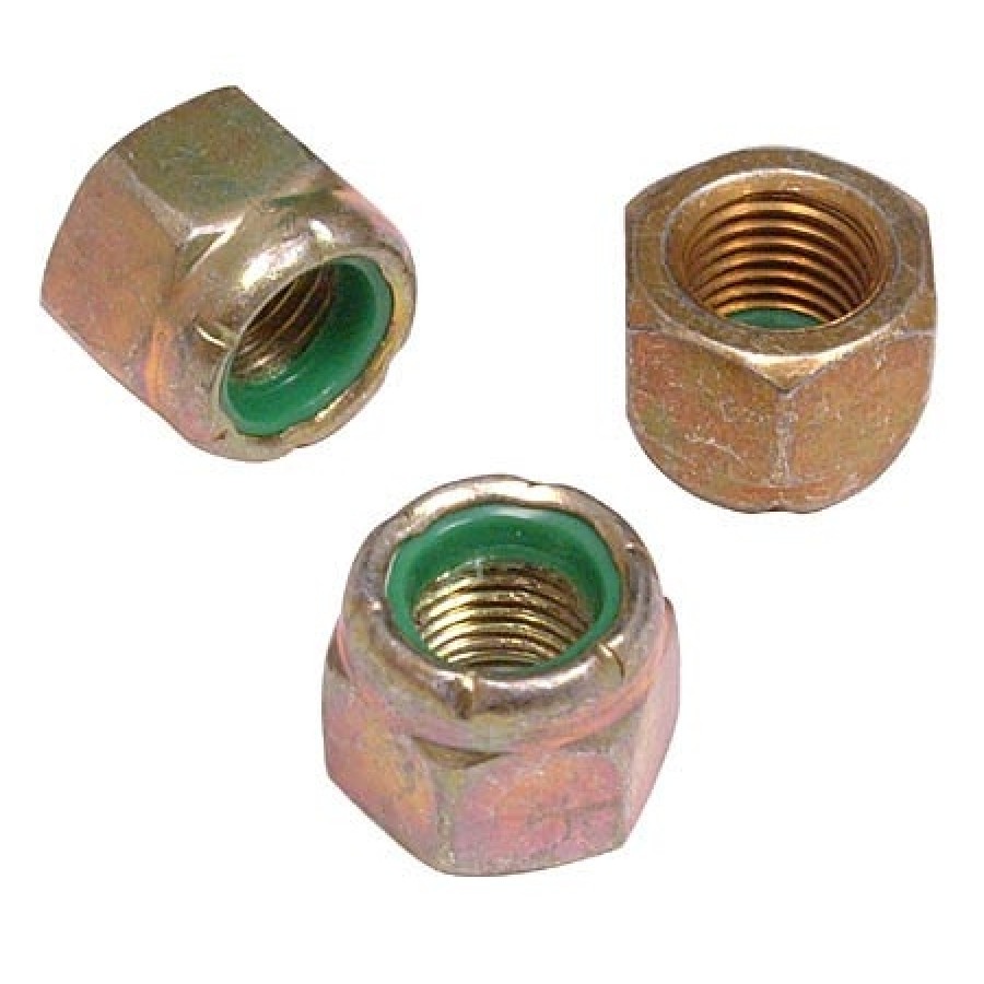 thumbnail image 2 of Chrome Plated Steel Lock Nuts #4-40 Thread (10-Pack) - Secure Fastening Solution 2 of 13
