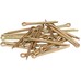 Steel Cotter Pin, 3/32 inch x 1 inch, Commonly used for 3/4 Bolts, 100 pack Hd MS24665-285-100
