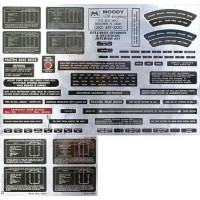 Interior Placard Decal Kit, Bellanca, Citabria, Decathlon Mdy BCIK-001