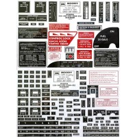 Interior Placard Kit Cessna, 120, 140, 150, 152 MDY CIK-001