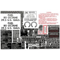 Interior and Exterior Placard Kit Navion Mdy NIK-001
