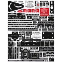 Interior Placard Kit Piper, PA23, Apache, Aztec Mdy PIK-011 Interior Placard Kit Piper, PA23, Apache, Aztec Mdy PIK-011