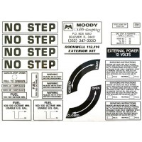 Exterior Placard Kit Rockwell 112, 114 Mdy REK-001
