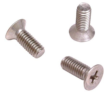 MS24693C Phillips 100 Countersink Head Stainless Machine Screw 10-32 x 7/16, 50 pack Hd MS24693C-271-50