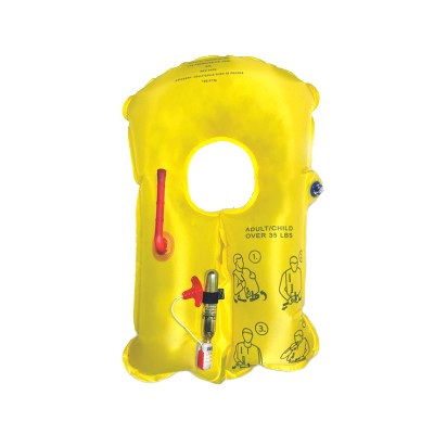 Adult / Child Life Preserver, Yellow, 10 Yr U900-101