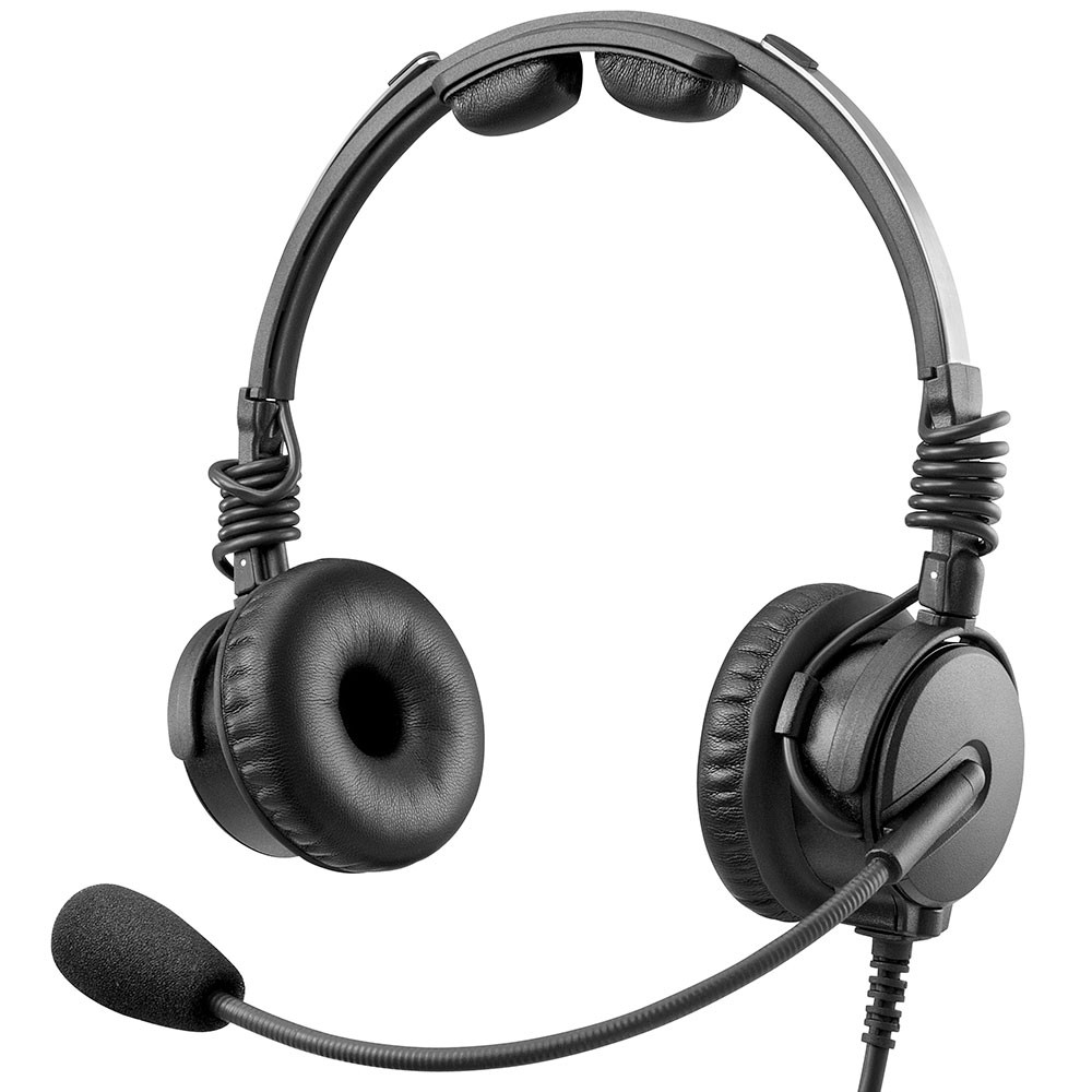 Airman 8 Anr Aviation Headset, with Dual Ga Plugs Tlx Airman 8