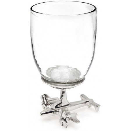 AIRPLANE BASS WINE GLASS 97910