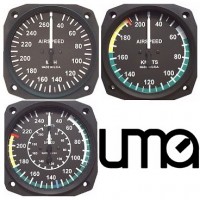 3 1/8 inch Airspeed Dual Range Knots/Mph Markings Uma 16-311-D 3 1/8 inch Airspeed Dual Range Knots/Mph Markings Uma 16-311-D