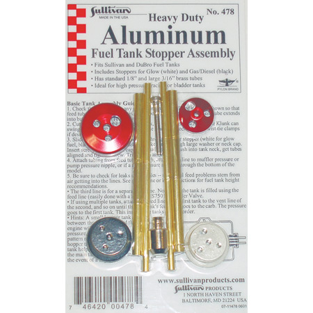 Aluminum Heavy Duty Fuel Stopper Kit SUL 478