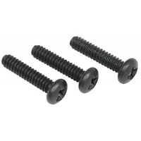 Instrument Screw, 6-32 x 3/4 inch, Round Head Black Oxide on Brass AN 515B6R12
