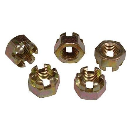 Cadmium Plated Steel Castle Nut, 7/16-20 Hd AN310-7 Cadmium Plated Steel Castle Nut, 7/16-20 Hd AN310-7