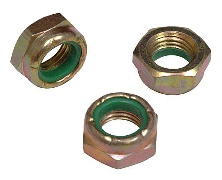 AN364 Low-Profile Cadmium Plated Steel Self-locking Nylon Nut Kit, 500 pc. Hd Nutb