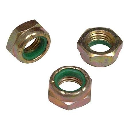 Self-Locking Nylon-insert Low Profile Cad-Plate Steel Nut, 10-32, 100 pack Hd AN3641032A-100 Self-Locking Nylon-insert Low Profile Cad-Plate Steel Nut, 10-32, 100 pack Hd AN3641032A-100