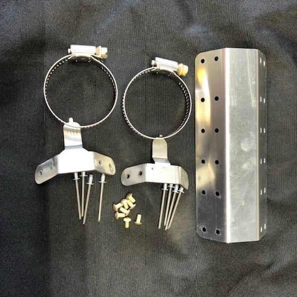 Anti-Splat Exhaust Head Shield SYSTEM-4 inchLNGTH .5-1.25 Dia 4LNGTH .5-1.25 Dia