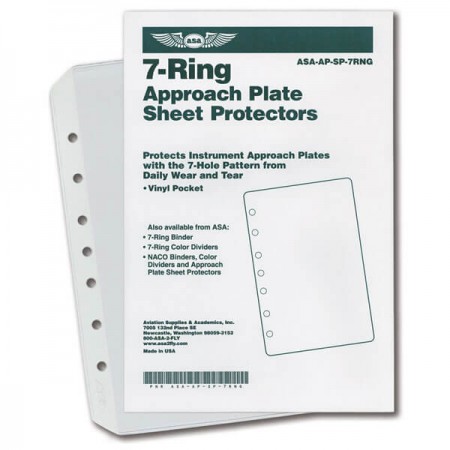 ASA 7-RING SHEET PROTECTORS ASA-AP-SP-7RNG