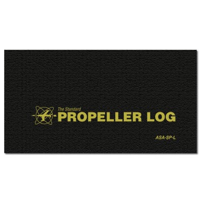 Asa Propeller Log Book Asa-Sp-L