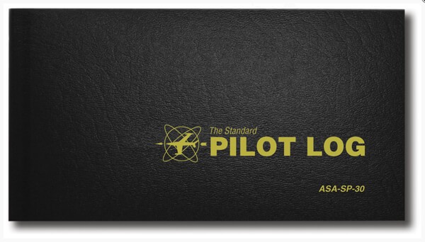 Asa Standard Pilot Log - Black ASA-SP-30