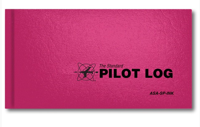 Asa Standard Pilot Log - Pink Asa-Sp-Ink