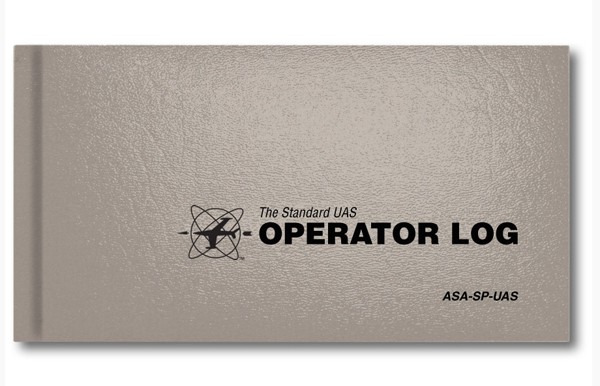 Asa Standard Uas Operator Log - Grey ASA-SP-UAS1