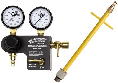 Ats 2EM Pro Differential Pressure Tester Kit Ats 2EM-KIT