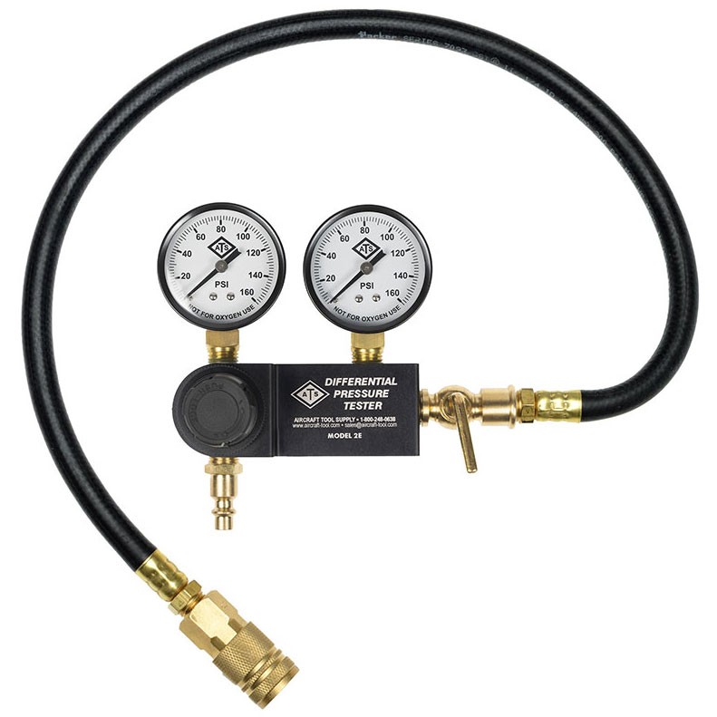 Ats Pro 2E Differential Pressure Tester, 0.040 Bore Ats 2E