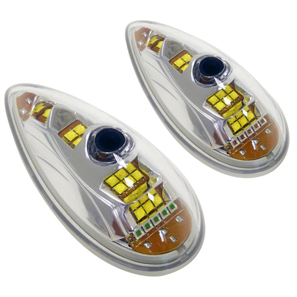 Aveo Ultra Embedded Daylite Wingtip 2-IN-1 LED Lights Navigation / Strobe Ave-Wpsr/G-64T MOD(4)