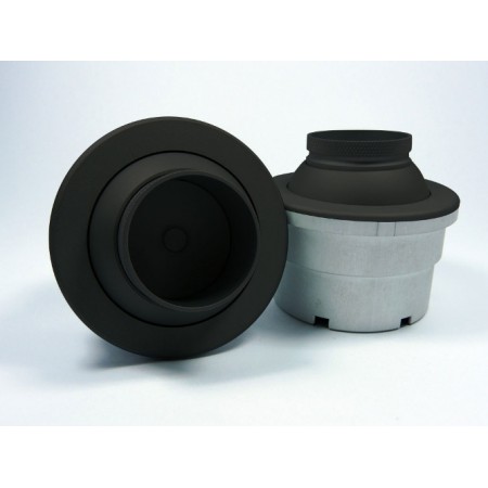 AVEOAIRMAXI VENT BLACK 1.5 inch AVE-BMBLK-150