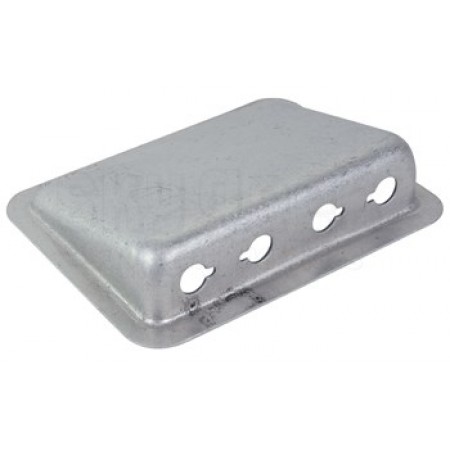 Jack Housing, Mic+ Phone Aluminum (4-Hole) FT 08-9