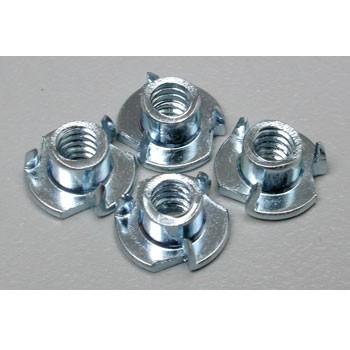 Blind Nuts 6-32, 4 Pack Dub 136