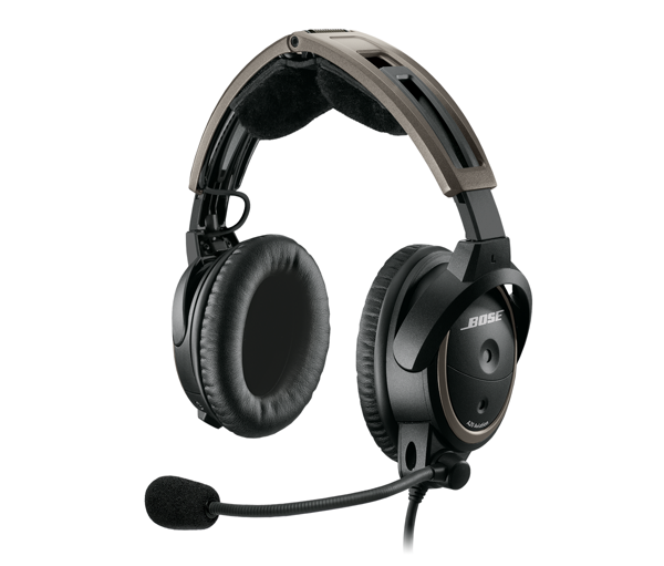 Bose A20 Anr Aviation Headset- 5 Pin Xlr Flex Power Airbus Plug - With Bluetooth 324843-3070