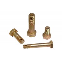 Cad-Steel Airframe AN Bolt, 1/4-28, 3/8 inch, Drilled HD AN4-3