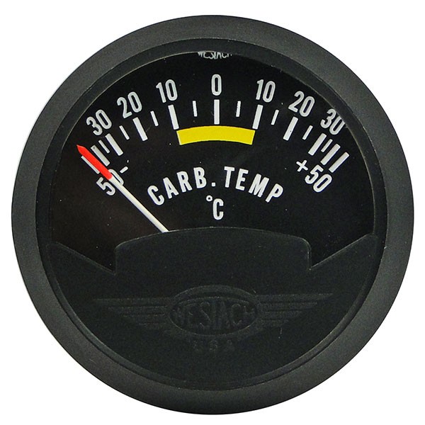 Carb Temp Gauge Round 532C3-1