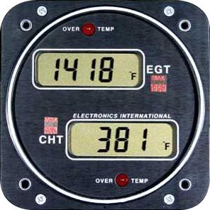CHT/EGT Kit Single with Overtemp EI EC1P