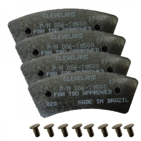 CLEV BRAKE LINING 66-105 4PK