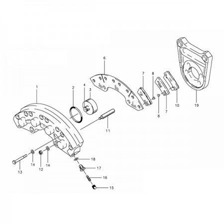CLEVELAND 30-84 BRAKE ASSEMBLY 30-94