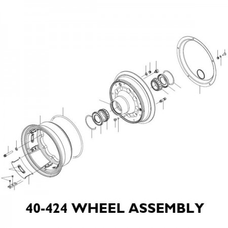CLEVELAND 40-424 MAIN WHEEL Assembly 40-424 Overhaul exchange